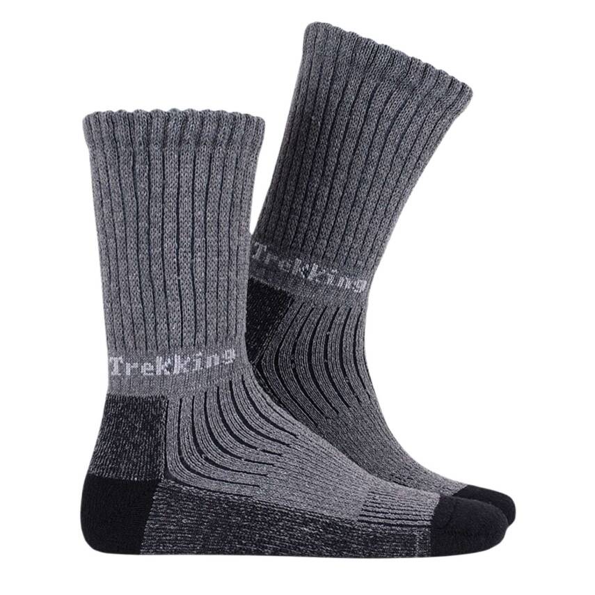 Thermoform Trekking Termal Performans Çorap - Antrasit - 1