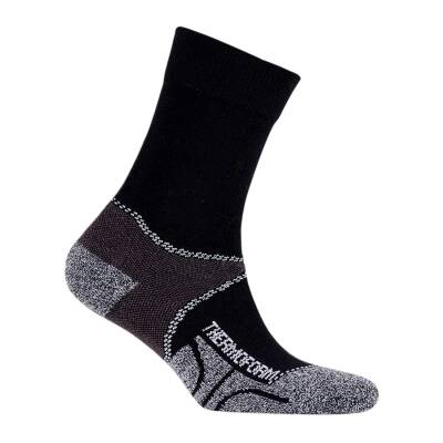 Thermoform Yürüyüş Termal Çorabı - Siyah - Üstün Konfor ve Yüksek Performans - 3