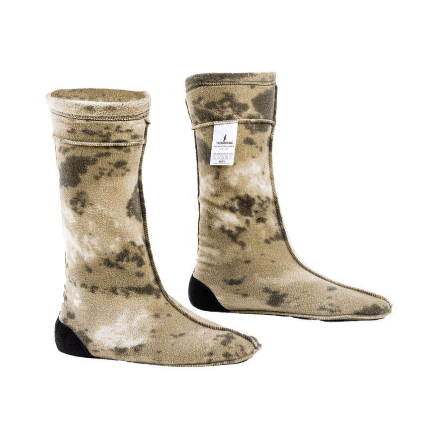 Thermoking Kamuflaj Desenli Polar Çizme Çorabı - Termal Konfor - 1