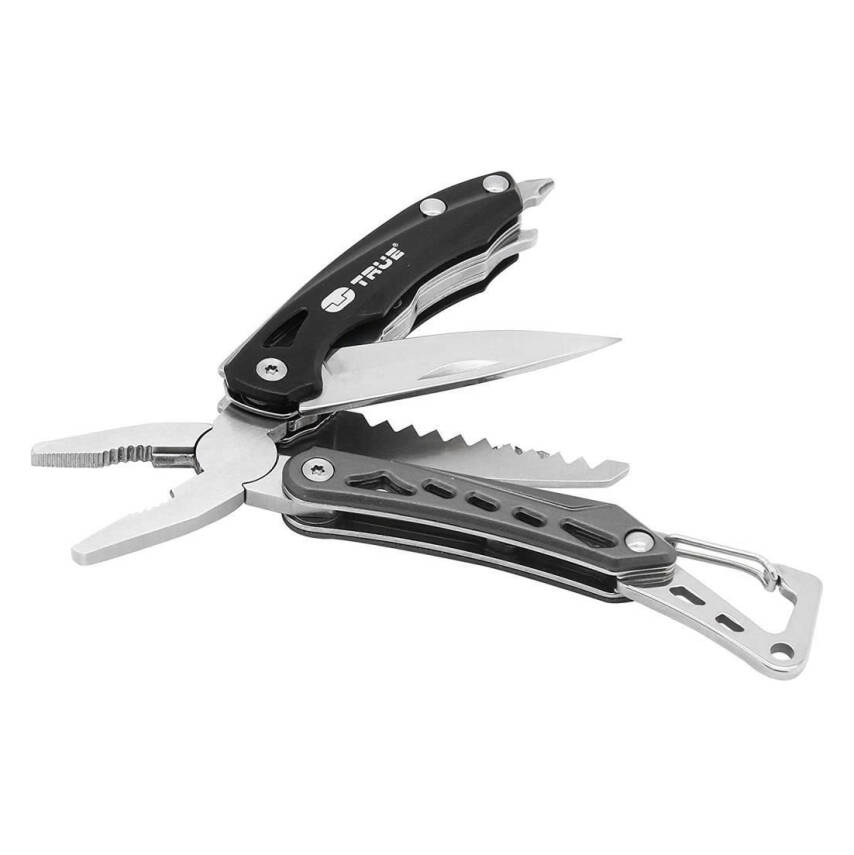 True Utility TU247 Çok Fonksiyonlu Mini Çakı Pense - 7 Özellikli Anahtarlık - 1