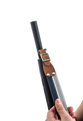 Tüfek Askı Kayışı - Savage - 3.5 cm Kolon - Beyaz/Lacivert - 3