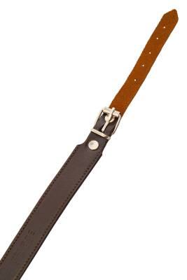 Tüfek Askı Kayışı - Savage - Deri - Kahve - 3