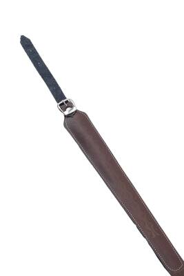 Tüfek Askı Kayışı - Savage - Lüks Deri - Koyu Kahve - 3