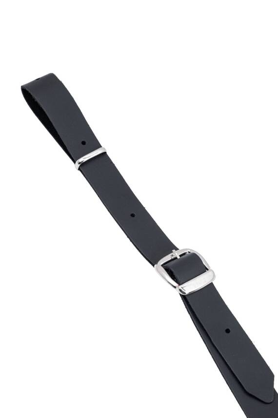 Tüfek Askı Kayışı - Savage - Lüks Deri - Siyah - 2