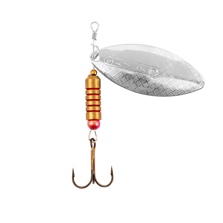 Turna Levrek Alabalık Döner Olta Kaşık - Alp Long - Gümüş - No:2 - 2