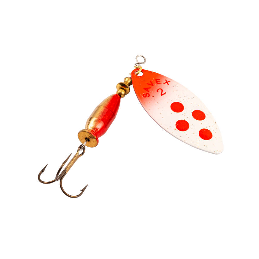 Turna Levrek Alabalık Döner Olta Kaşık - Alp Long - Kırmızı/Kırmızı - No:2/16GR - 1