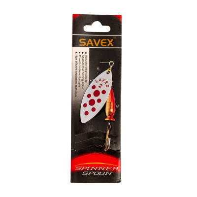 Turna Levrek Alabalık Döner Olta Kaşık - Alp Long - Kırmızı Nokta - No:2/16GR - 2