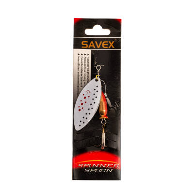 Turna Levrek Alabalık Döner Olta Kaşık - Alp Long - Ladybug/Gümüş - No:2/20GR - 2