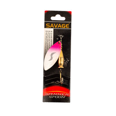 Turna Levrek Alabalık Döner Olta Kaşık - Alp Long - Pembe/Beyaz - No:2/20GR - 2