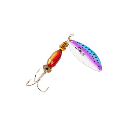 Savex Alp Rainbo Mavi Uzun Döner Balık Kaşığı - 12gr - No:1 Turna Levrek Kaşığı