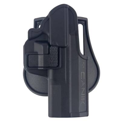 Unicorn Canik TP9 Uyumlu Kilitli Tabanca Taşıma Kılıfı - Siyah - 1