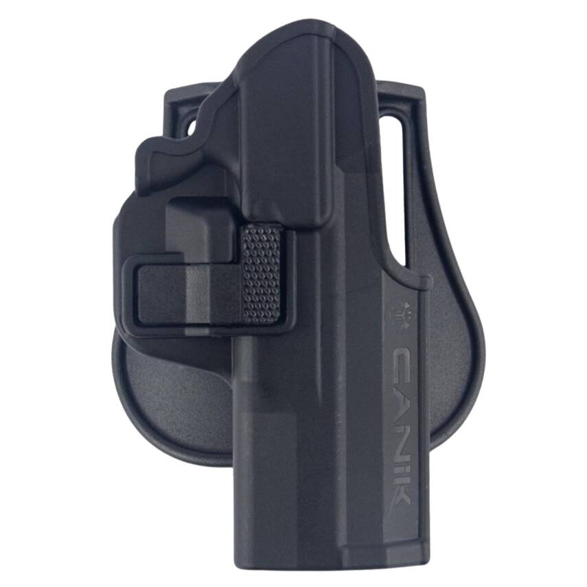 Unicorn Canik TP9 Uyumlu Kilitli Tabanca Taşıma Kılıfı - Siyah - 1