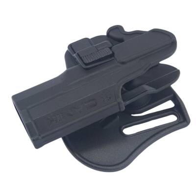 Unicorn Canik TP9 Uyumlu Kilitli Tabanca Taşıma Kılıfı - Siyah - 3