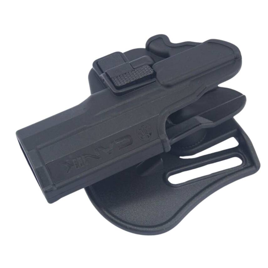 Unicorn Canik TP9 Uyumlu Kilitli Tabanca Taşıma Kılıfı - Siyah - 3