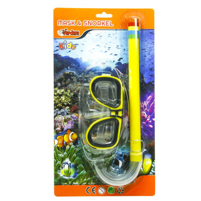 Vardem Çocuklar İçin Sarı Dalış Seti - Su Altı Macera Maske ve Şnorkel - 2
