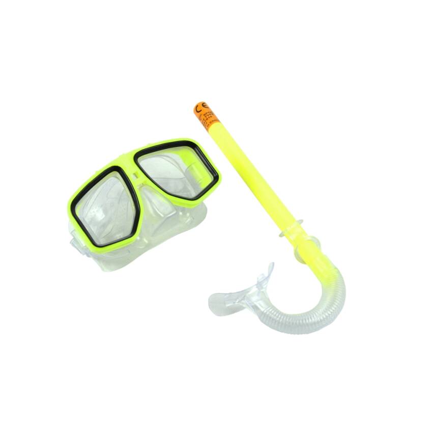 Vardem Dalış Maskesi ve Şnorkel Seti Yeşil - Su Altı Keşfinin Anahtarı - 1