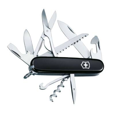 Victorinox Huntsman 1.3713.3 Çok Amaçlı İsviçre Çakısı - Siyah Avcı Model - 2