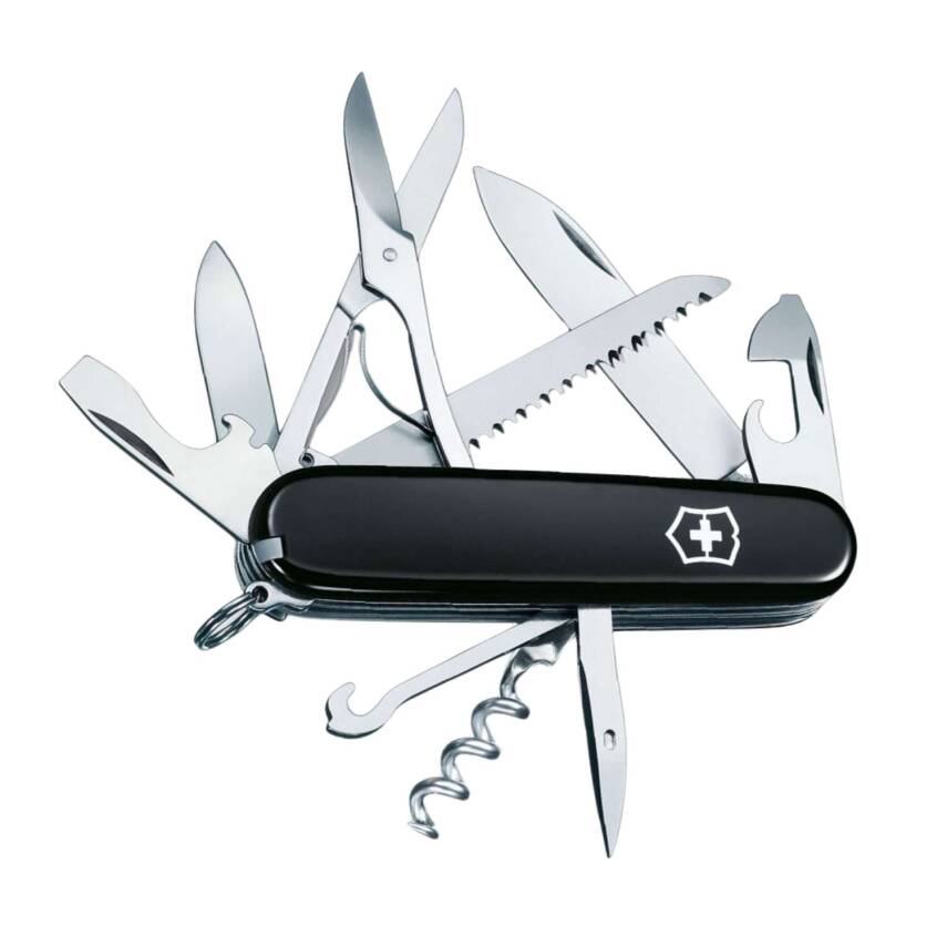 Victorinox Huntsman 1.3713.3 Çok Amaçlı İsviçre Çakısı - Siyah Avcı Model - 2