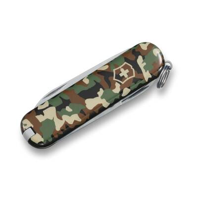 Victorinox Klasik SD 58mm Yeşil Kamuflaj İsviçre Çakısı - Çok Amaçlı Mini Boy - 2