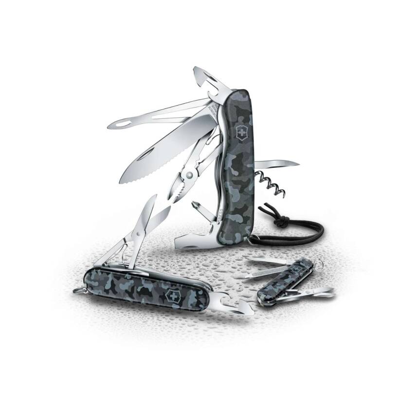 Victorinox Klasik SD Lacivert Kamuflaj 58mm İsviçre Cep Çakısı - 3