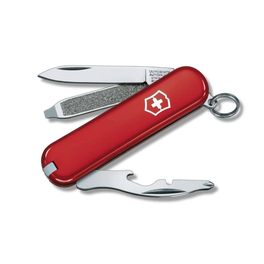 Victorinox Rally Cep Çakısı - İsviçre Yapımı Çok Amaçlı Mini Çakı - 1