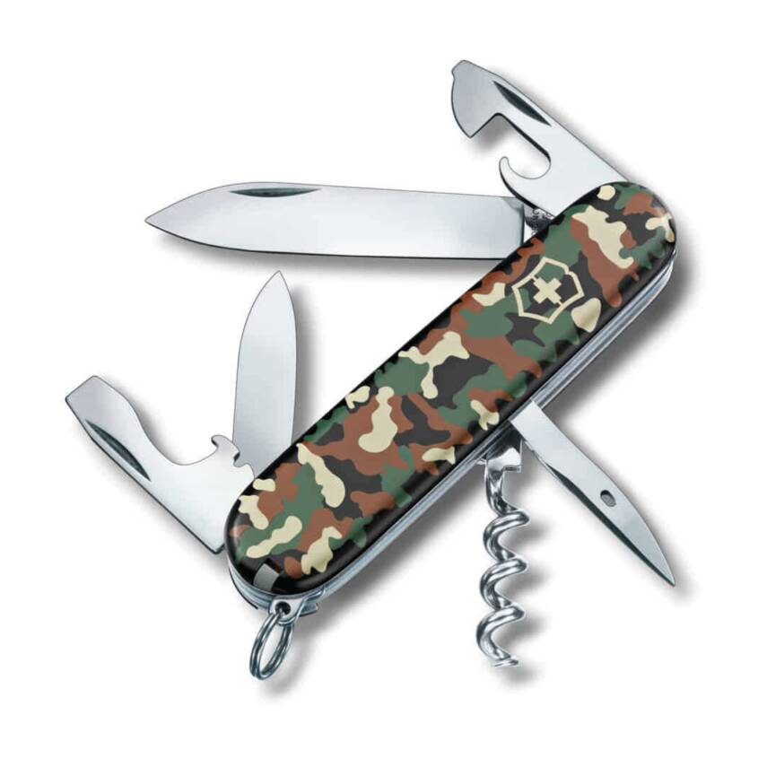 Victorinox Spartan Desenli İsviçre Çakısı - Kamuflaj Tasarımlı Cep Çakısı - 1