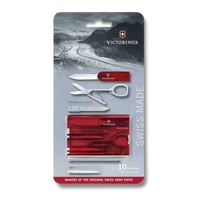 Victorinox SwissCard Classic - Cüzdan Boy Çok Amaçlı İsviçre Aleti - 4