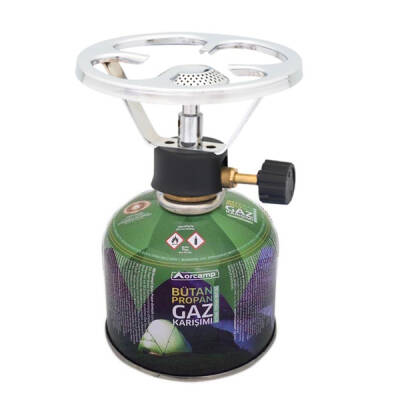 Vidalı Kamp Ocağı + 230 gr Kartuş (K-192-230) - Taşınabilir Mükemmellik