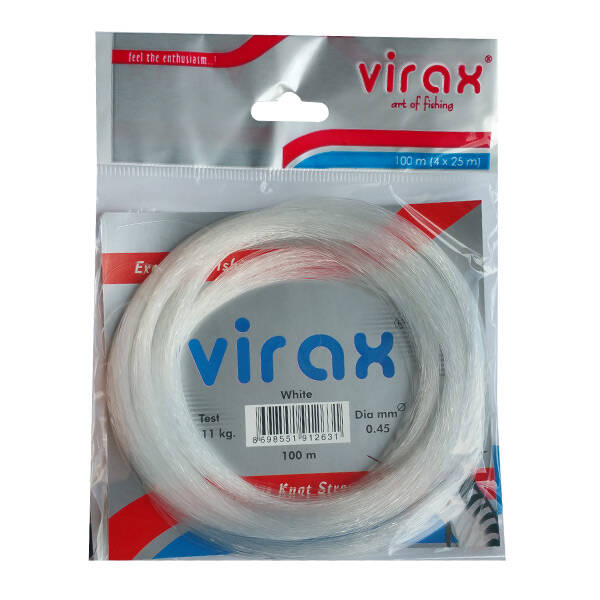 Virax Poşet Misina 0.45 mm - Ekonomik ve Dayanıklı Balıkçılık Misinası - 1