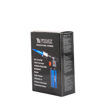 Doldurulabilir Pürmüz Çakmak - Torch - Metal Başlıklı - A10 - Siyah - 2