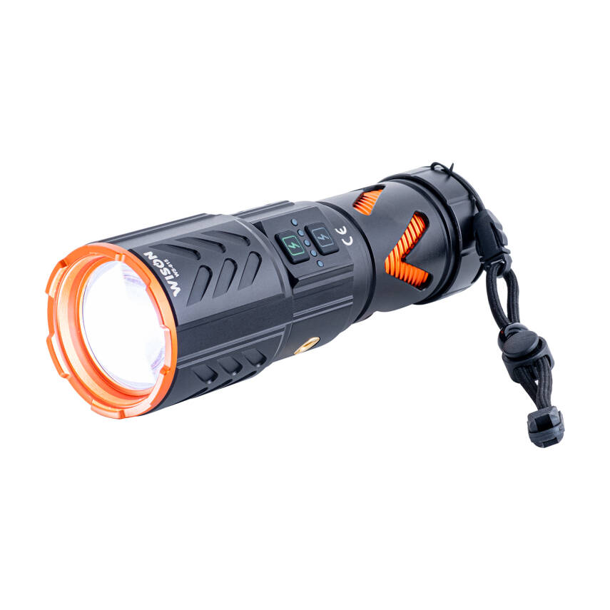 Wison 30W Süper Parlak Şarjlı El Feneri - 3000 Lümen Taşınabilir Aydınlatma - 1