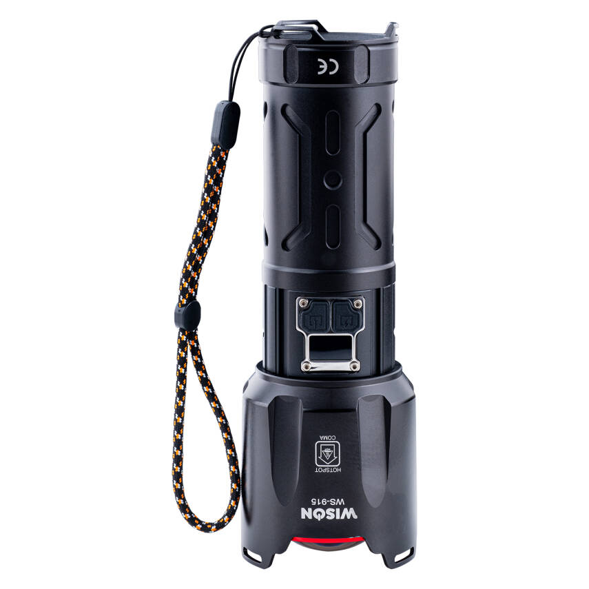 Wison 5000 Lümen Süper Parlak Şarjlı El Feneri - 55W Taşınabilir LED Lamba - 8
