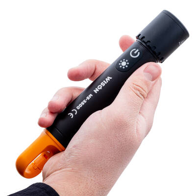 Şarj Edilebilir El Feneri - Wison - 1500 Lümen - 10 Watt - Zoomlu - COB LED - 5