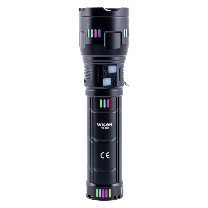 Şarj Edilebilir El Feneri - Wison - 5500 Lümen - 60 Watt - 1