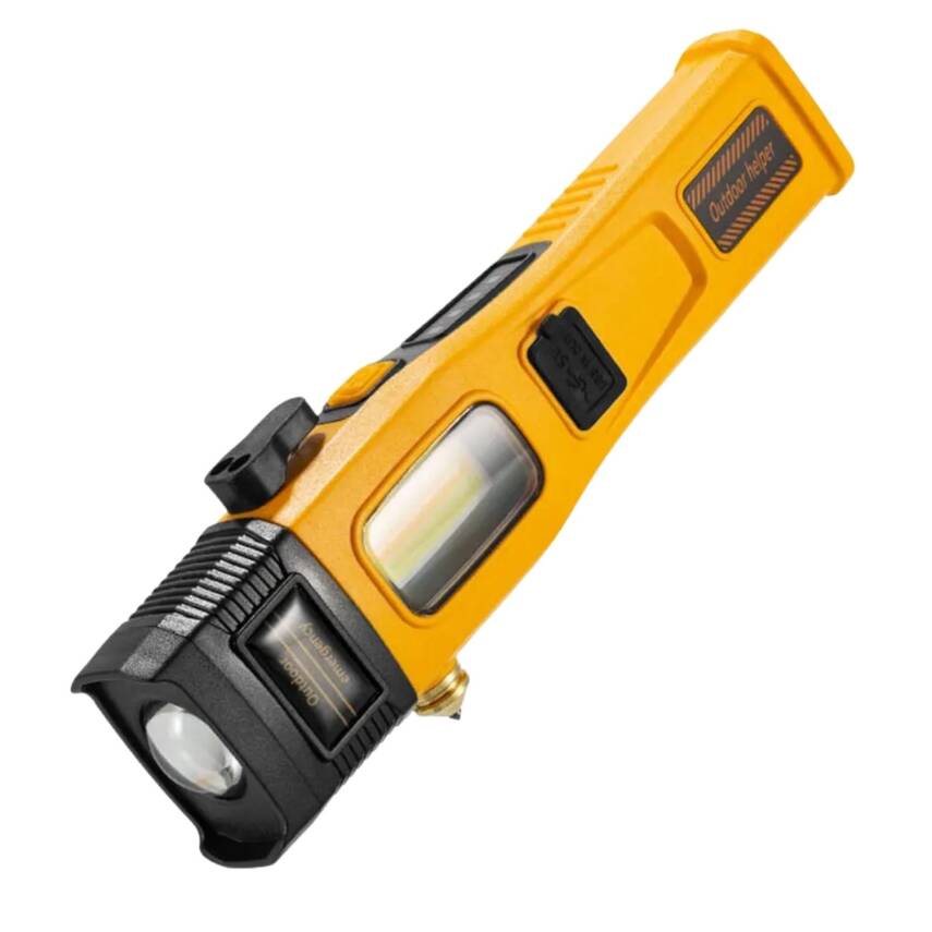 Şarj Edilebilir El Feneri - Wison - 700 Lümen - 5 Watt - LED COB - Mıknatıslı - 1