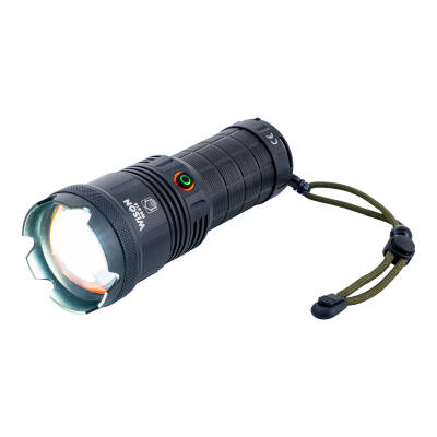 Wison Süper Parlak LED El Feneri - 4500 Lümen Şarjlı Kamp Feneri - 2