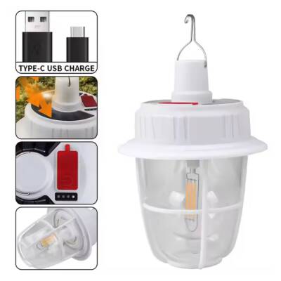 Şarj Edilebilir Kamp Lambası - Wison - Solar Şarjlı - 2