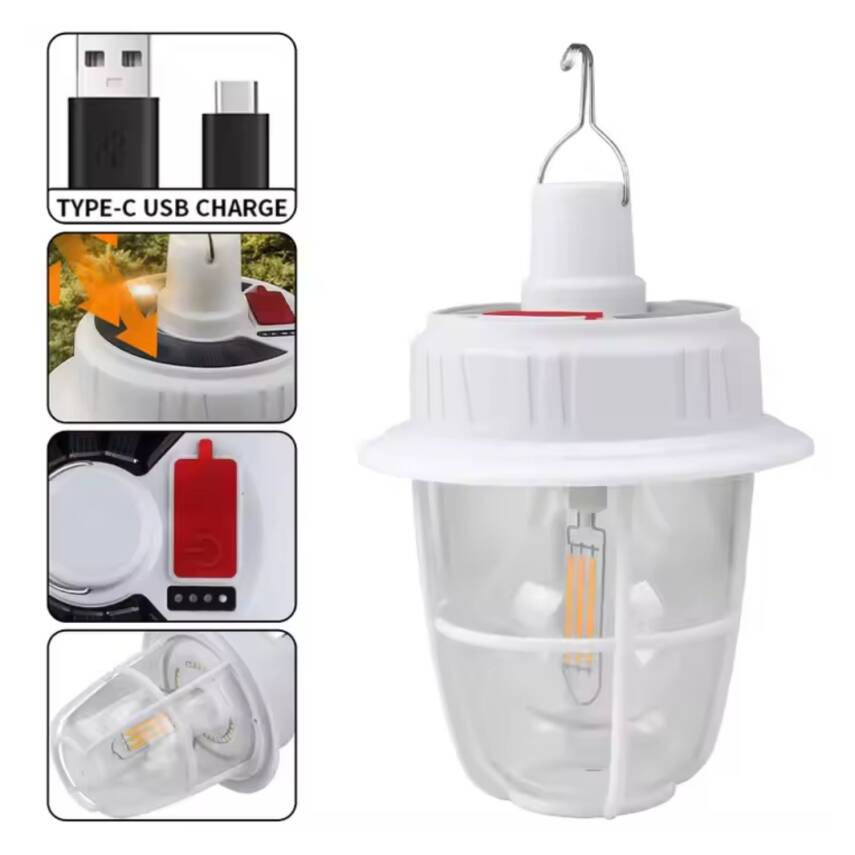 Şarj Edilebilir Kamp Lambası - Wison - Solar Şarjlı - 2