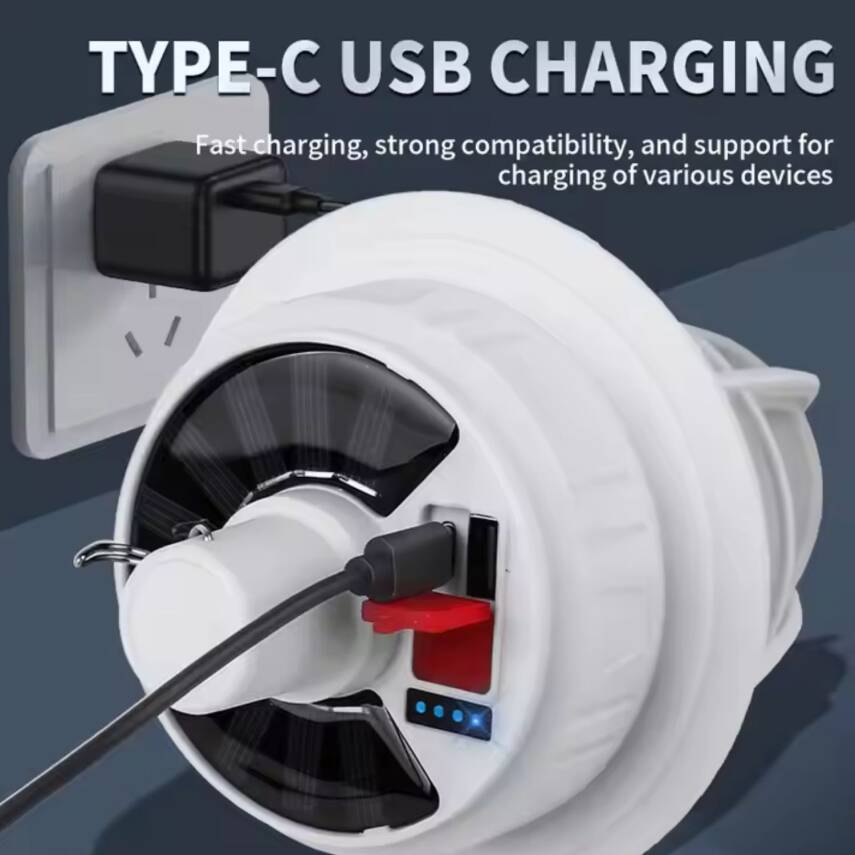 Şarj Edilebilir Kamp Lambası - Wison - Solar Şarjlı - 5