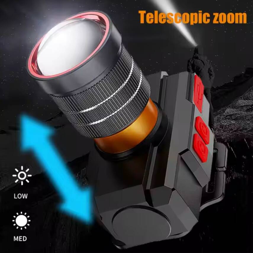 Şarj Edilebilir Kafa Lambası - Wison - 1500 Lümen - 15 Watt - 3