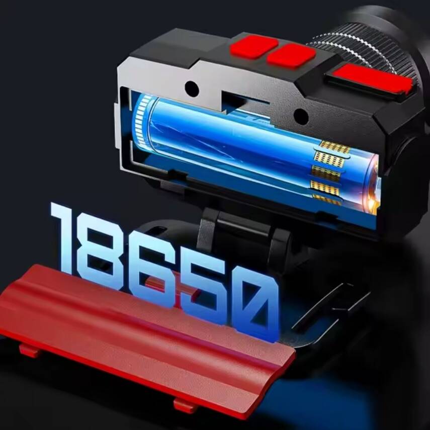 Şarj Edilebilir Kafa Lambası - Wison - 1500 Lümen - 15 Watt - 5