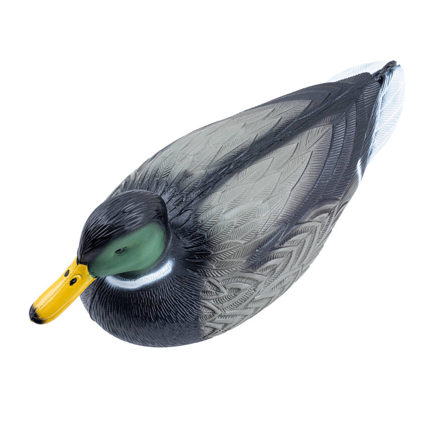 Yeşil Baş Erkek Ördek Mühresi - Büyük Boy Yüzen Model - 4