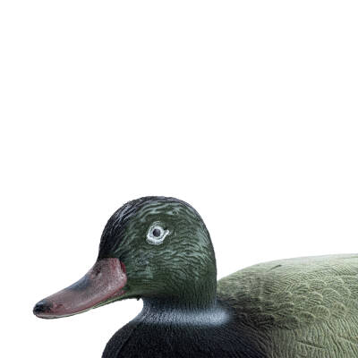 Yeşil Baş Ördek Mühresi - Tüylü - Küçük - Erkek - Yüzen Mühre - Savage - HD 002R - 5